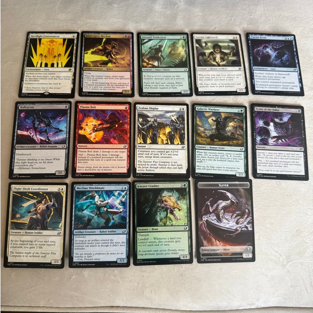 Magic the Gathering Bundle of cards (Edge of Eternities) Universes Beyond